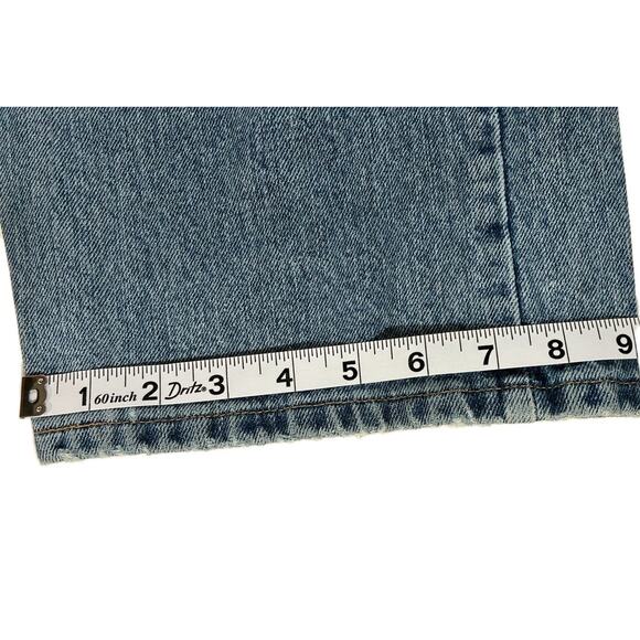 Wrangler Mens Jeans 44x30 Regular Fit Straight Medium Stone Western Denim 9650 - Picture 7 of 7